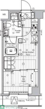 PREMIUMCUBE王子神谷の物件間取画像